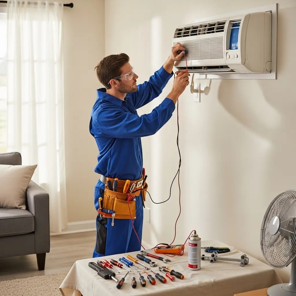 Karabağlar Eminçelik Eminçelik klima gaz dolumu ve bakım – Enerji verimliliği artırıldı. - Teknik servis örneği